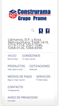 Mobile Screenshot of construramaprohogar.com